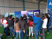 RECIBIÓ EL PABELLÓN ‘AGUAS CON EL AGUA’ DURANTE LA FERIA SAN JUAN, A MÁS DE 10 MIL ASISTENTES.