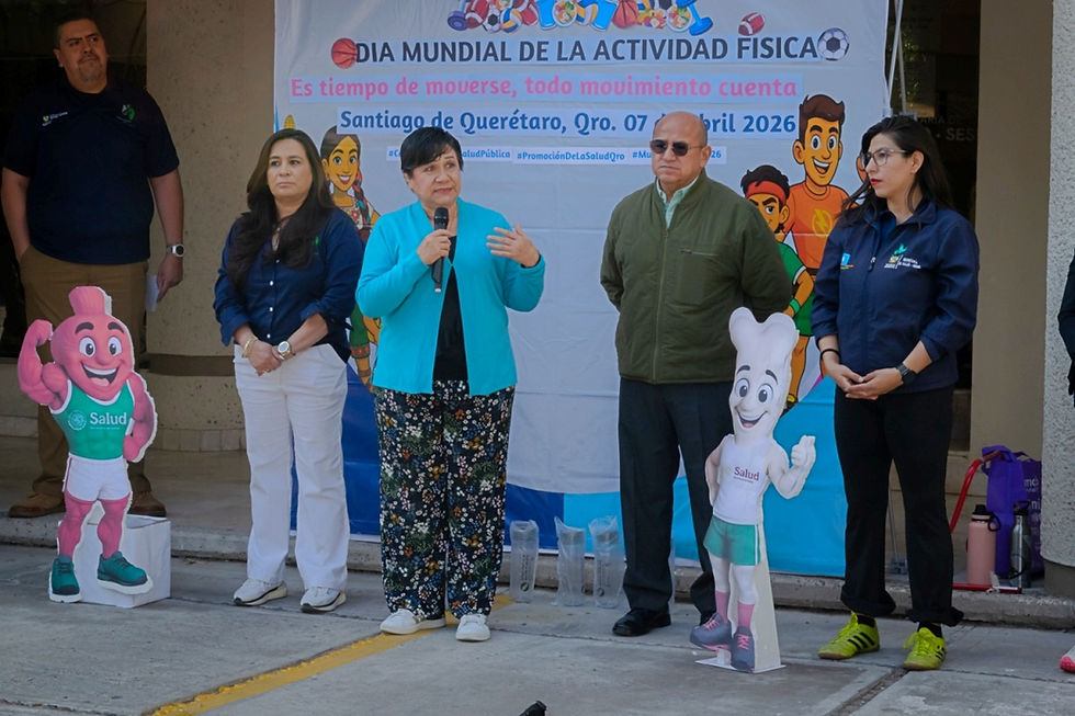 PROMUEVE SESA QUERÉTARO ACCIONES DE PREVENCIÓN Y ESTILOS DE VIDA SALUDABLES.