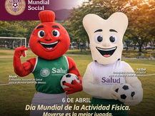 SE UNE SESA A LA CONMEMORACIÓN DEL DÍA MUNDIAL DE LA ACTIVIDAD FÍSICA.