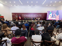 INAUGURA GOBERNADOR NUEVO EDIFICIO EN LA TEXAS STATE UNIVERSITY MÉXICO.
