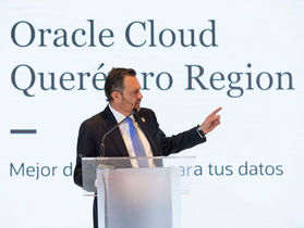 MAURICIO KURI GONZÁLEZ ANUNCIÓ EL LANZAMIENTO DE LA PRIMERA REGIÓN DE ORACLE CLOUD.