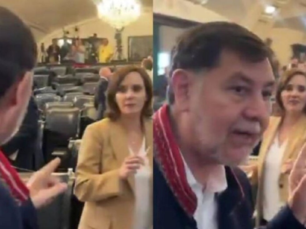 Lilly Téllez se enfrentó a Gerardo Fernández Noroña y Yeidckol, luego de que intentaron silenciarla por hablar de Aán Augusto.