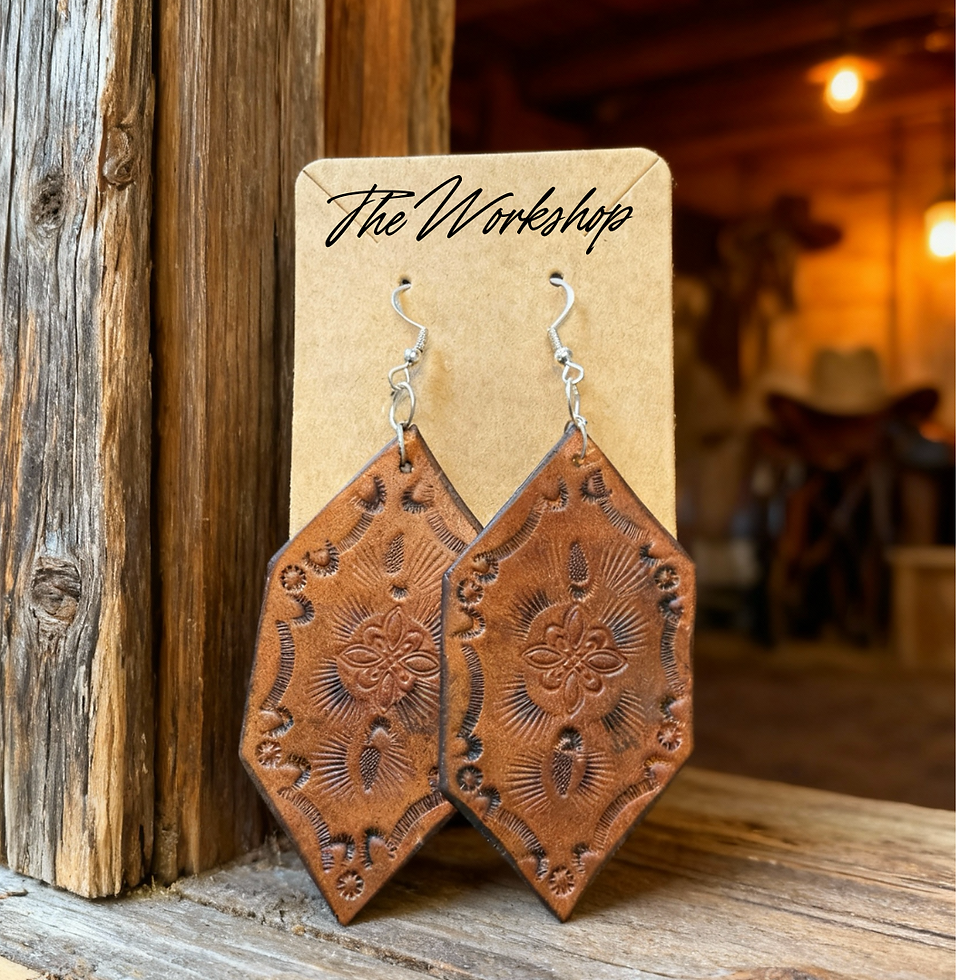 Leather Earring Workshop