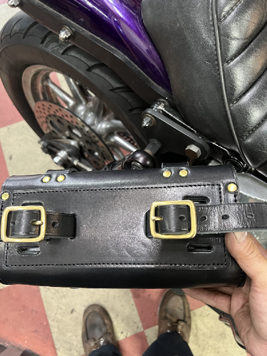 SAMS(サムズ) SAMS LEATHERS TOOL BAG　ゴールド金具 SAMS LEATHERS TOOL BAG ゴールド金具 