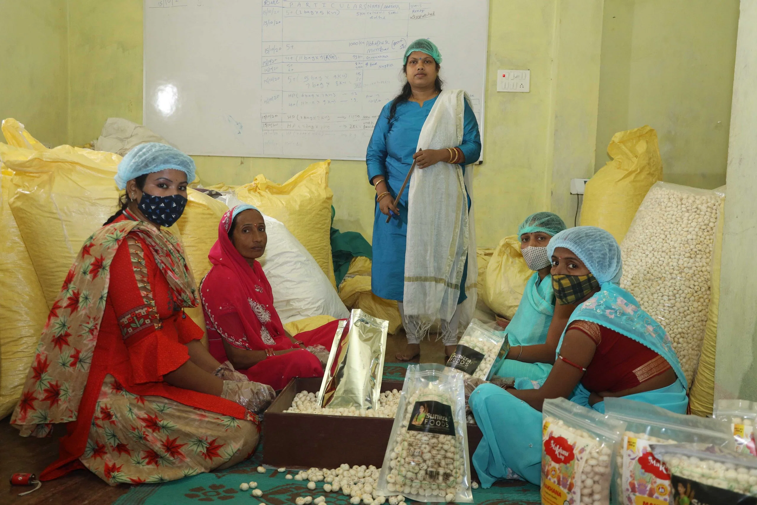 A promising livelihood opportunities for women in Makhana Startups