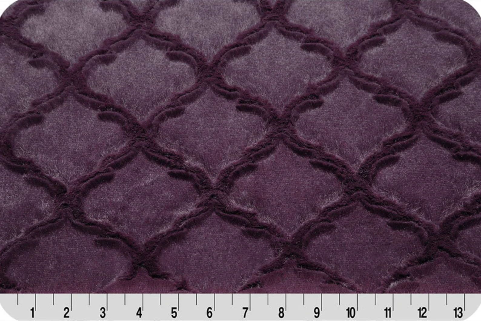 Luxe Cuddle Lattice Plum
