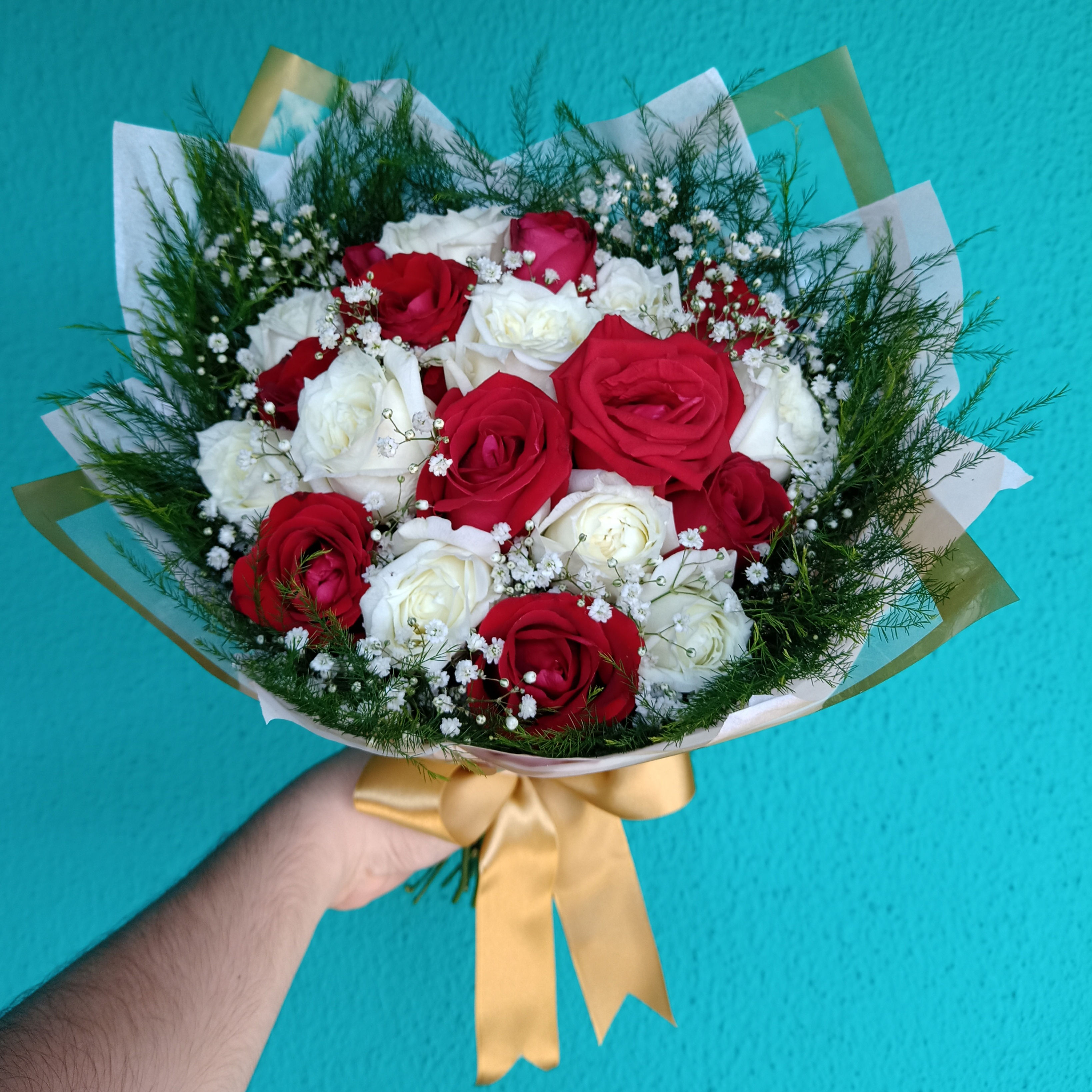 Buquê Radiante - 20 Rosas