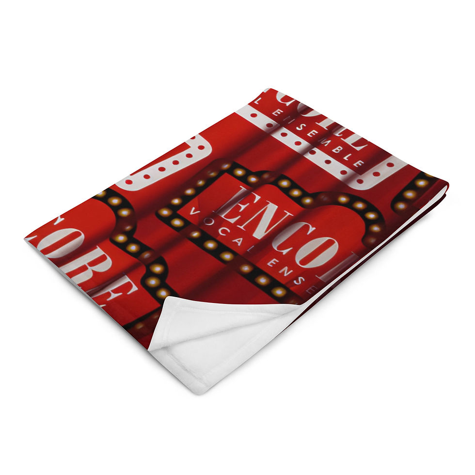 Thumbnail: Encore Curtain Design Throw Blanket