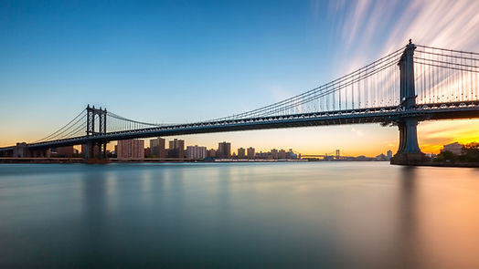 manhattan-bridge-sunrise-calm-body-of-water-wallpaper.jpg