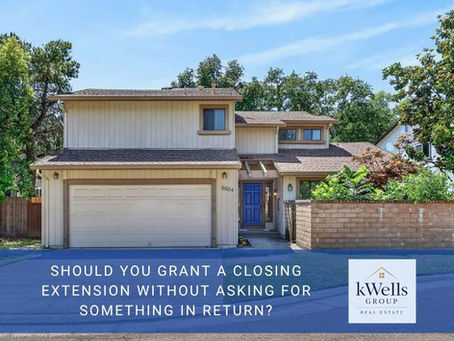 Should You Grant a Closing Extension Without Asking for Something in Return?