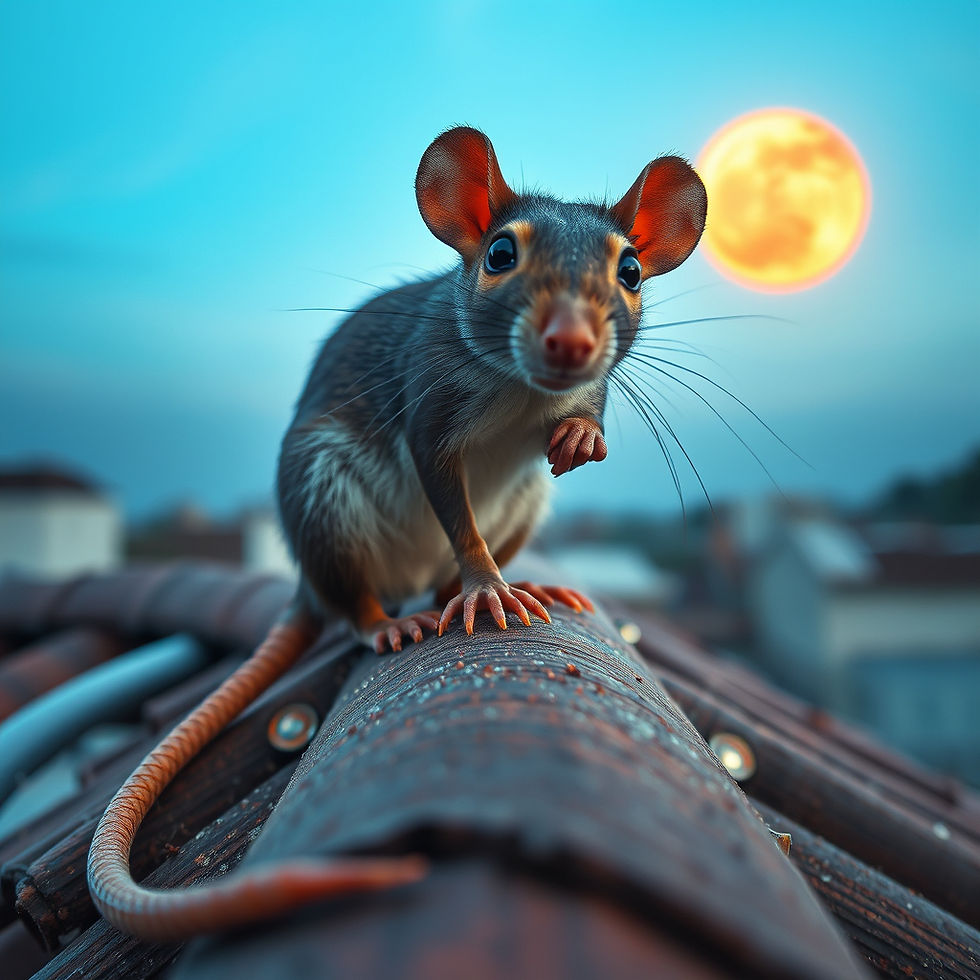 rat on roof- rate removal san Francisco