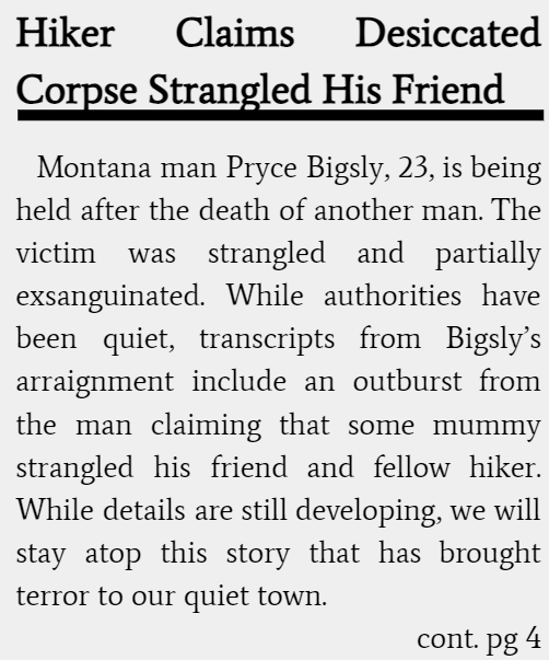 Sometimes a murder isn't a murder.