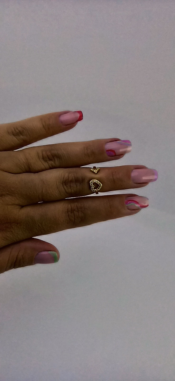 Miniatura: Anel Coração e Flecha Zircônia Cristal Ouro 18K AN0005OR010