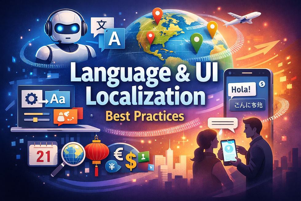 2. Language and UI Localization Best Practices