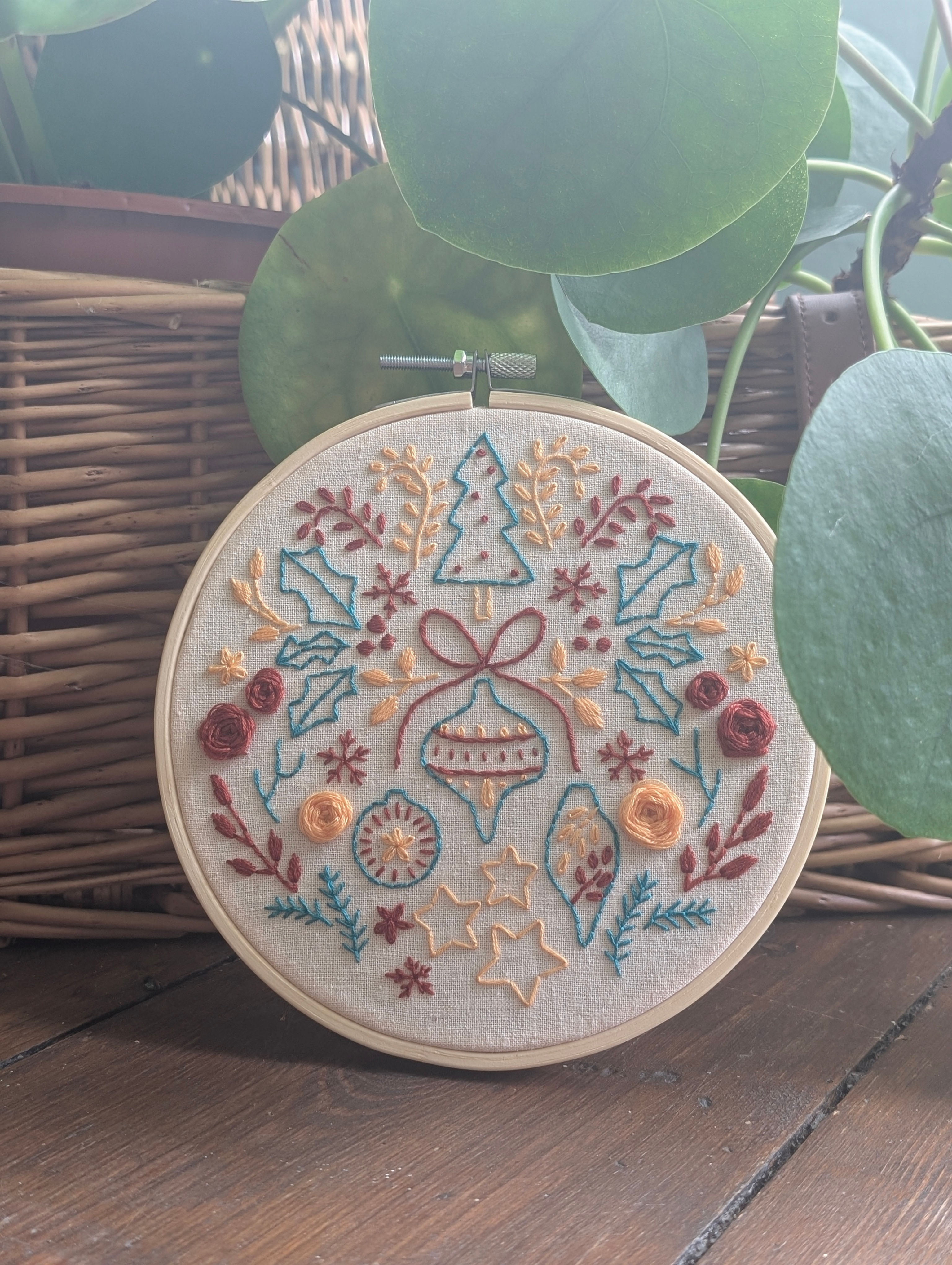 Christmas Embroidery Kit