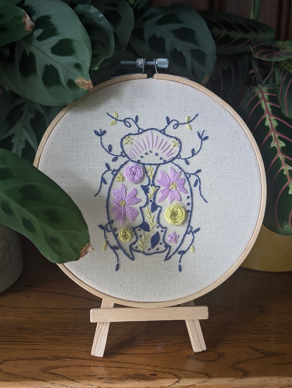 Thumbnail: Botanical Bug Embroidery Kit