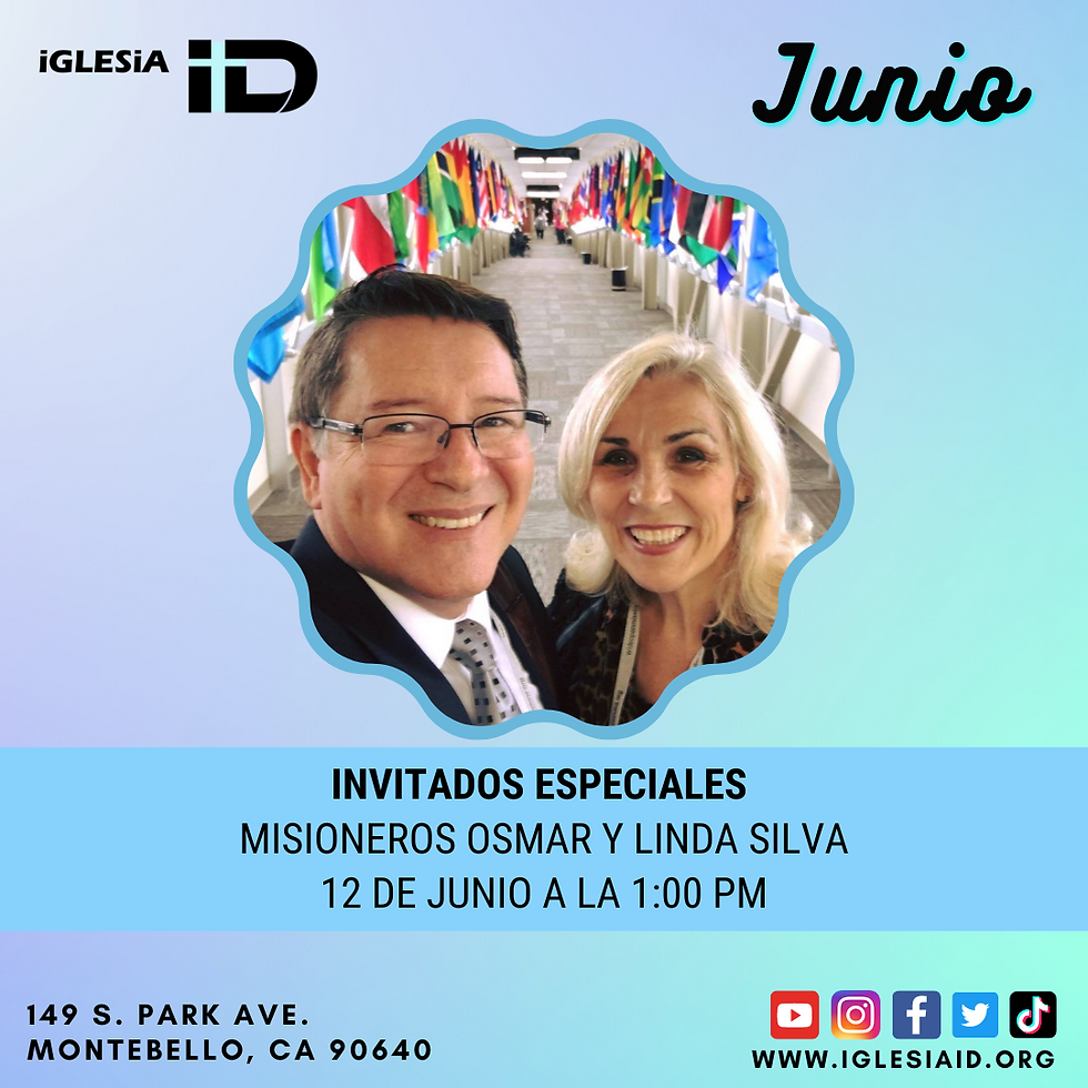 Invitado Especial: Misioneros Osmar y Linda Silva