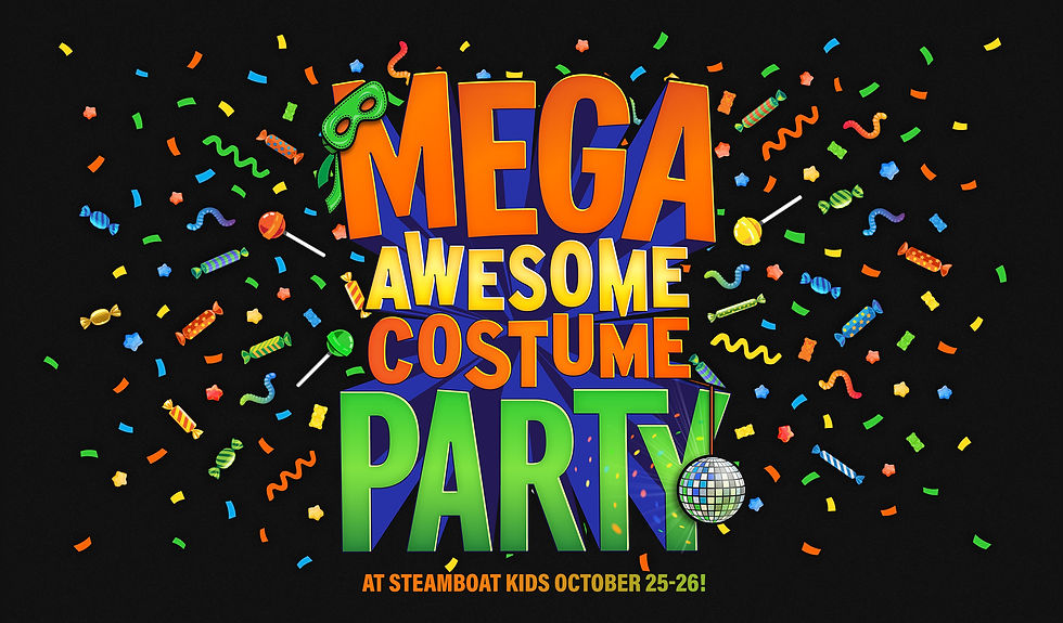Steamboat Kids Mega Awesome Costume Party