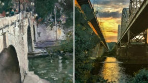 "Due fiumi due capitali - Scorrere del Tempo" - la mostra che unisce Roma e Kyiv