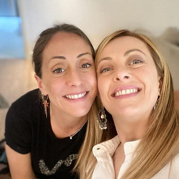 Arianna e Giorgia Meloni