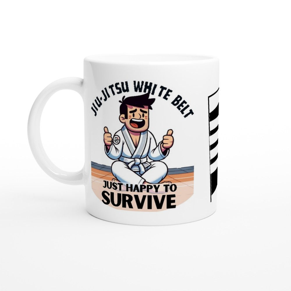 BJJ White Belt : Happy to Survive