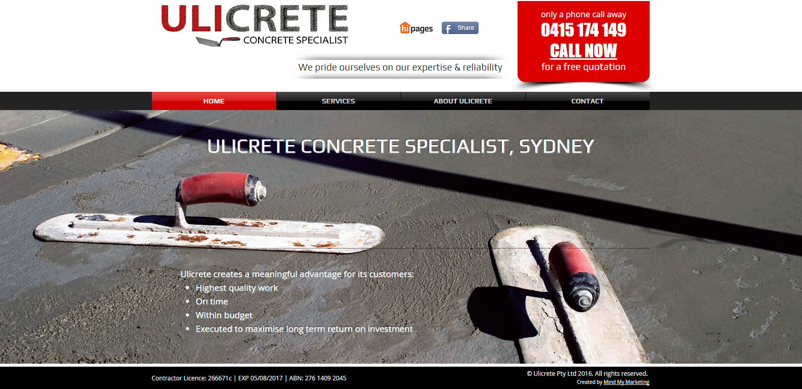 Ulicrete Concrete Specialist Sydney