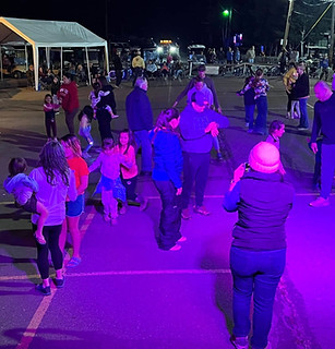 Dancing Guests at Street Dance