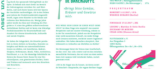 Die Bärensuppe in Berlin ! 3.Dezember am Flutgraben