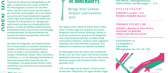 Die Bärensuppe in Berlin ! 3.Dezember am Flutgraben