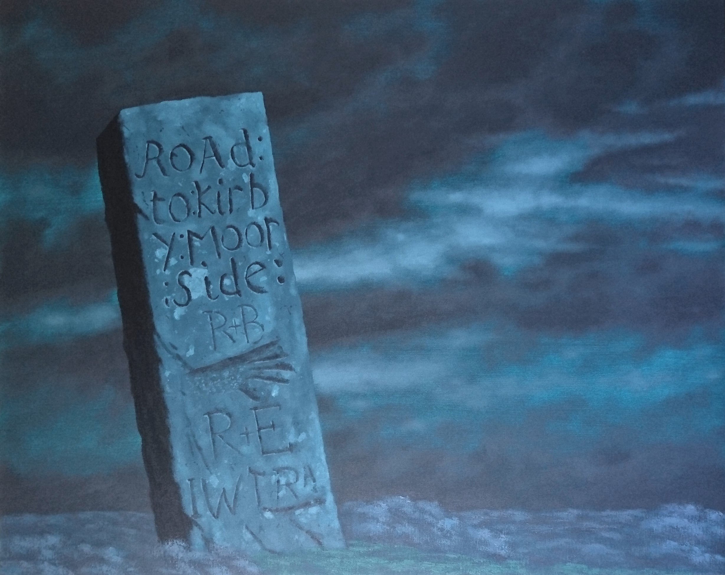 The road to kirbymoorside