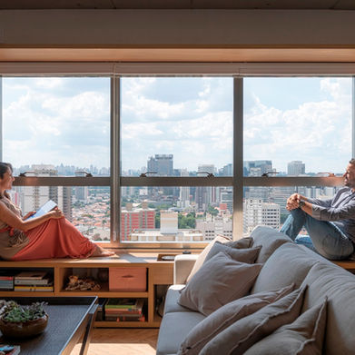 ALTO DA BOA VISTA
A personalidade marcante dos moradores trouxe para este projeto, que já possui características arquitetônicas fortes, a valorização de todo o design aplicado!