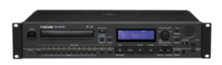 Tascam CD-6010 CD player for broadcast/installation/touring, MP3/WAV playback