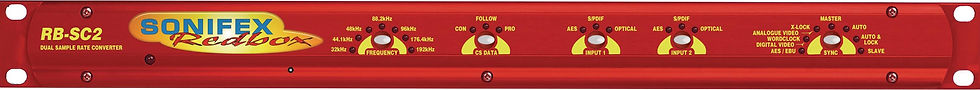 Thumbnail: Sonifex RB-SC2 Dual Sample Rate Converter (24bit 192kHz)