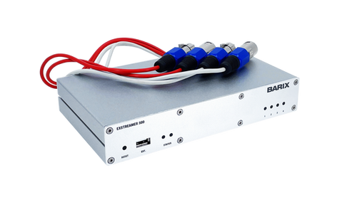Barix Exstreamer 500 Multiformat IP Audio Encoder/Decoder | Broadcast ...