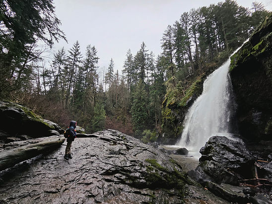 Little Mashel Falls, Eatonville, WA optional trail for Outdoor Therapy Intensive