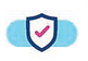 A vector image of a medical shield