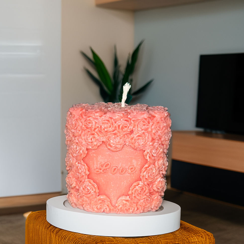 Thumbnail: Multi Rose Candle (Pack of 2)