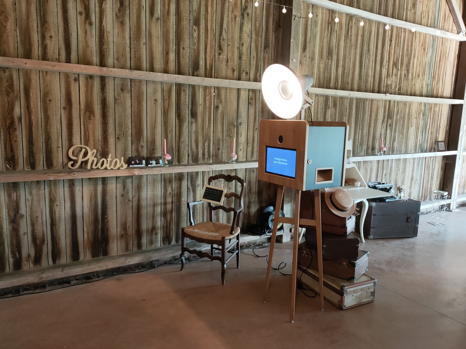 Photobooth anniversaire Sarthe