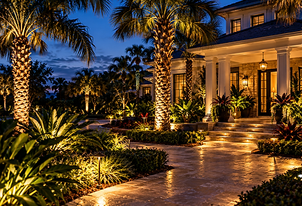 Luxury Tropical Estate at Blue Hour.png