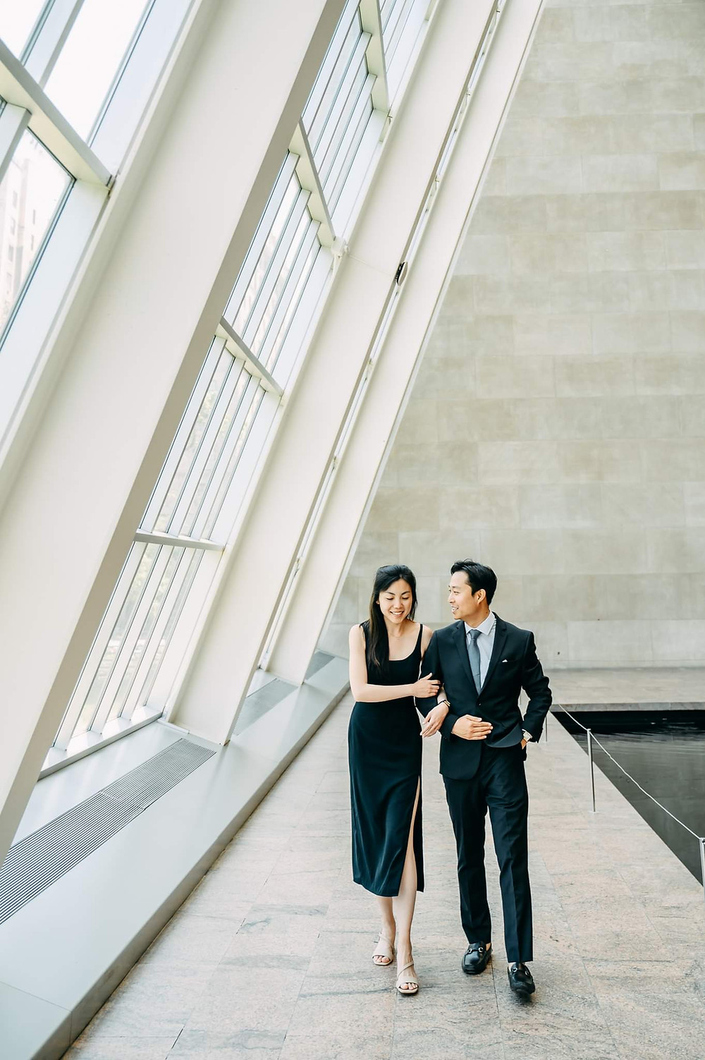 Metropolitan Museum of Art engagement session