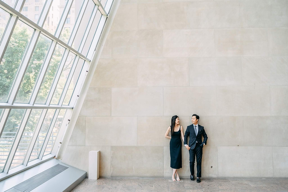 Metropolitan Museum of Art engagement session