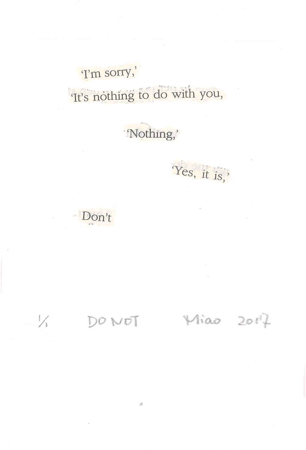 DO NOT