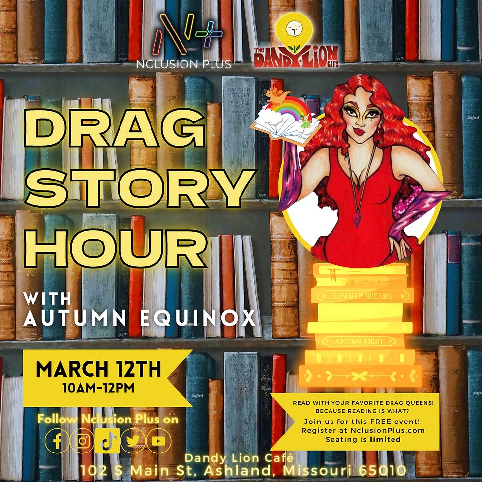 Drag Queen Story Hour @ The Dandy Lion Café with Autumn Equinox