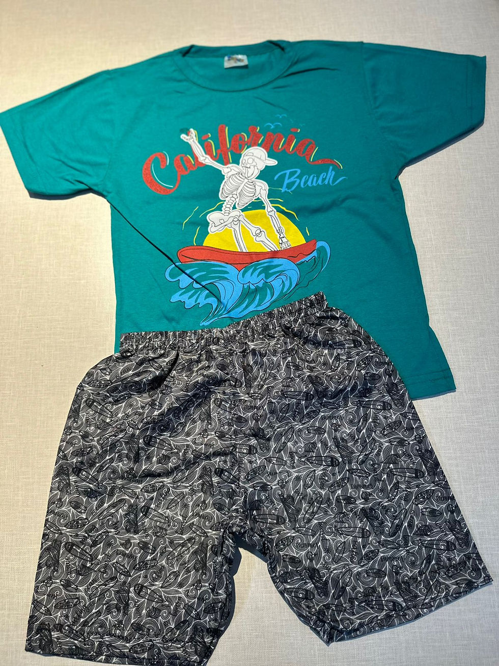 Miniatura: KIT CACAIO MASCULINO VERÃO - 100 CONJUNTOS 