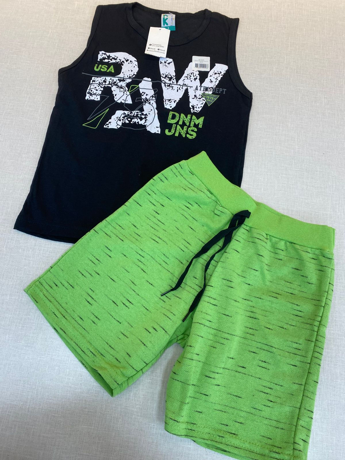 KIT NEKINHOS KIDS MASCULINO - 100 CONJUNTOS