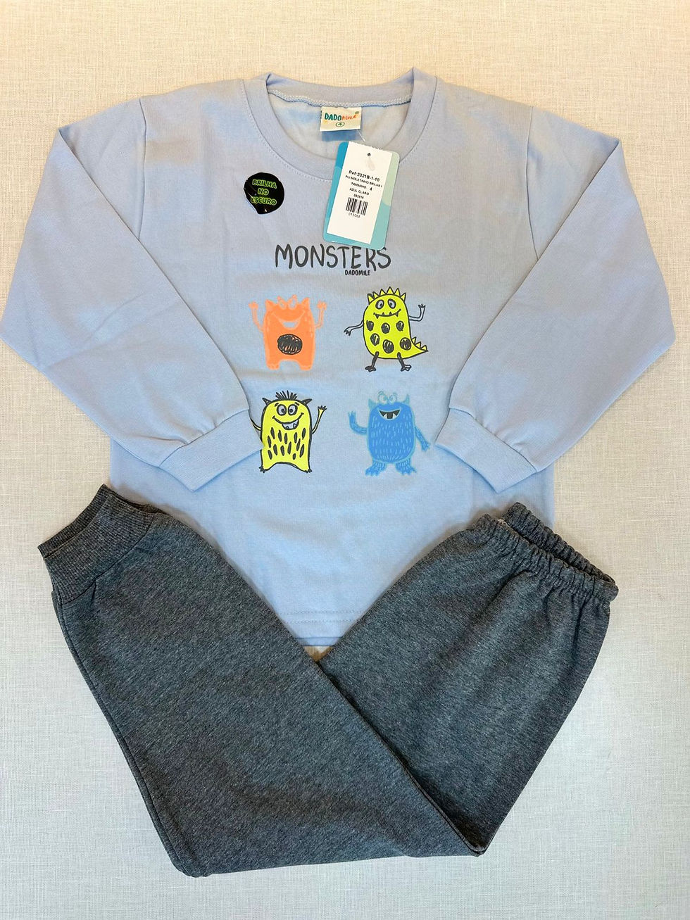 Miniatura: KIT PIJAMA DODOMILE MEIA ESTAÇÃO MISTO- 18,4 KG