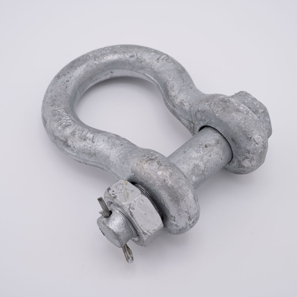 Thumbnail: Galvanized Bolt-Type Anchor Shackle 7/8