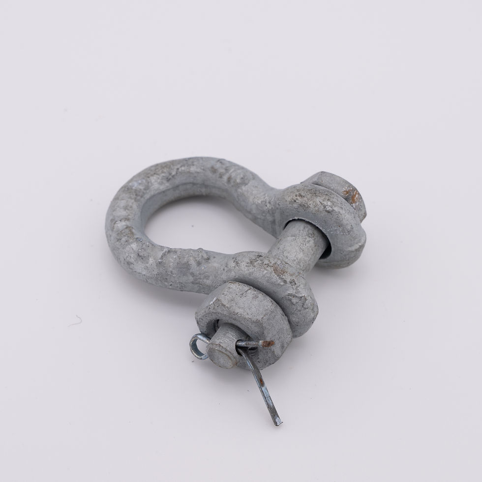 Thumbnail: Galvanized Bolt-Type Anchor Shackle 5/16