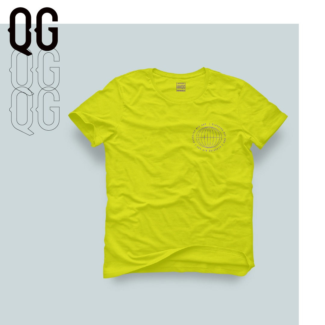 T-SHIRT FLUOR QG X CLASSICS EXCLUSIVA NUMERADA