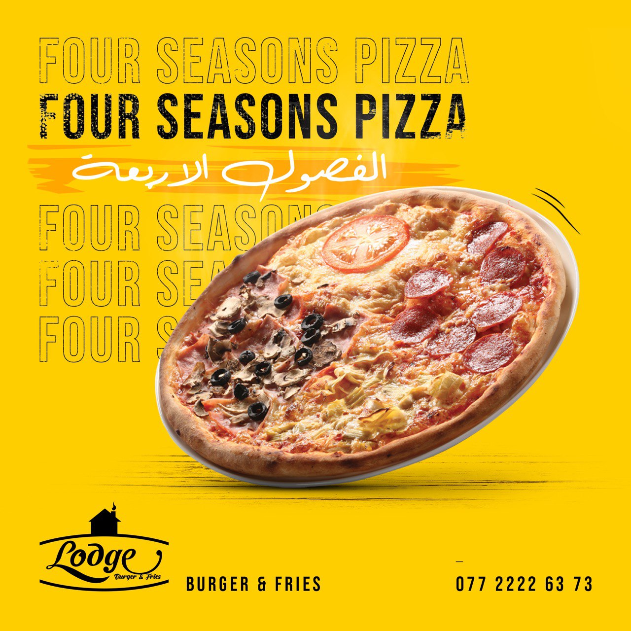 Arranged Food and Objects